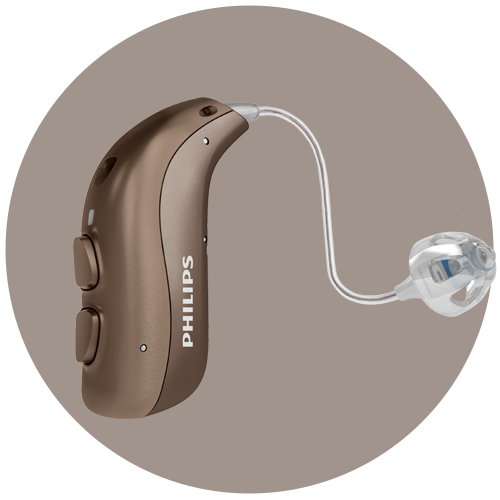 Aparelho auditivo recarregável Philips miniRITE T R